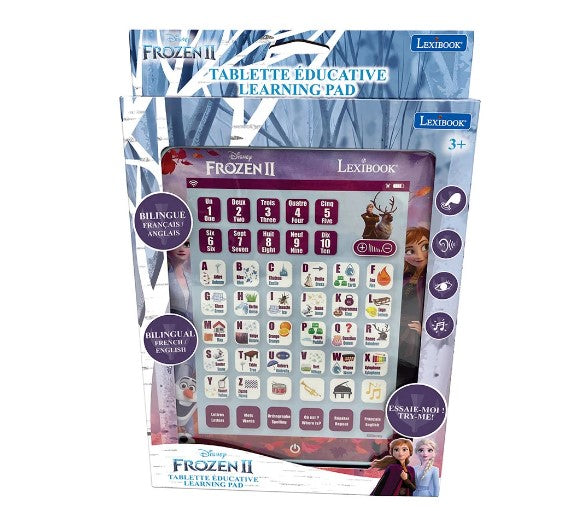 Lexibook - Образователен Двуезичен Таблет Замръзналото Кралство