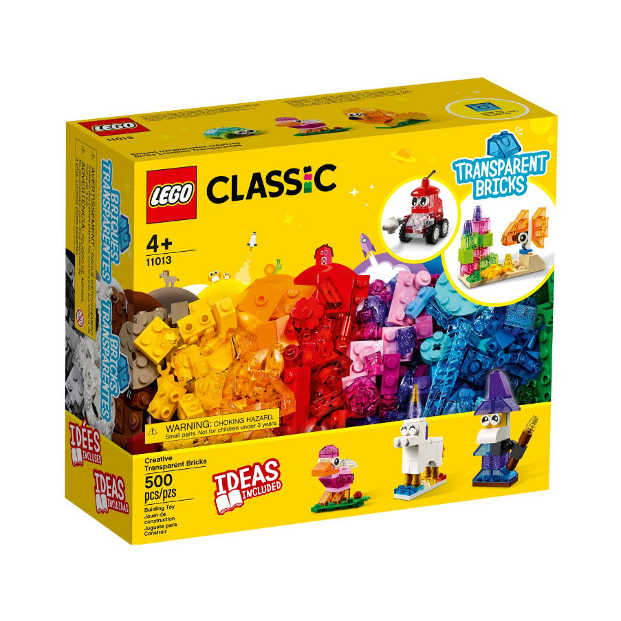 Творчески Прозрачни Тухлички Lego