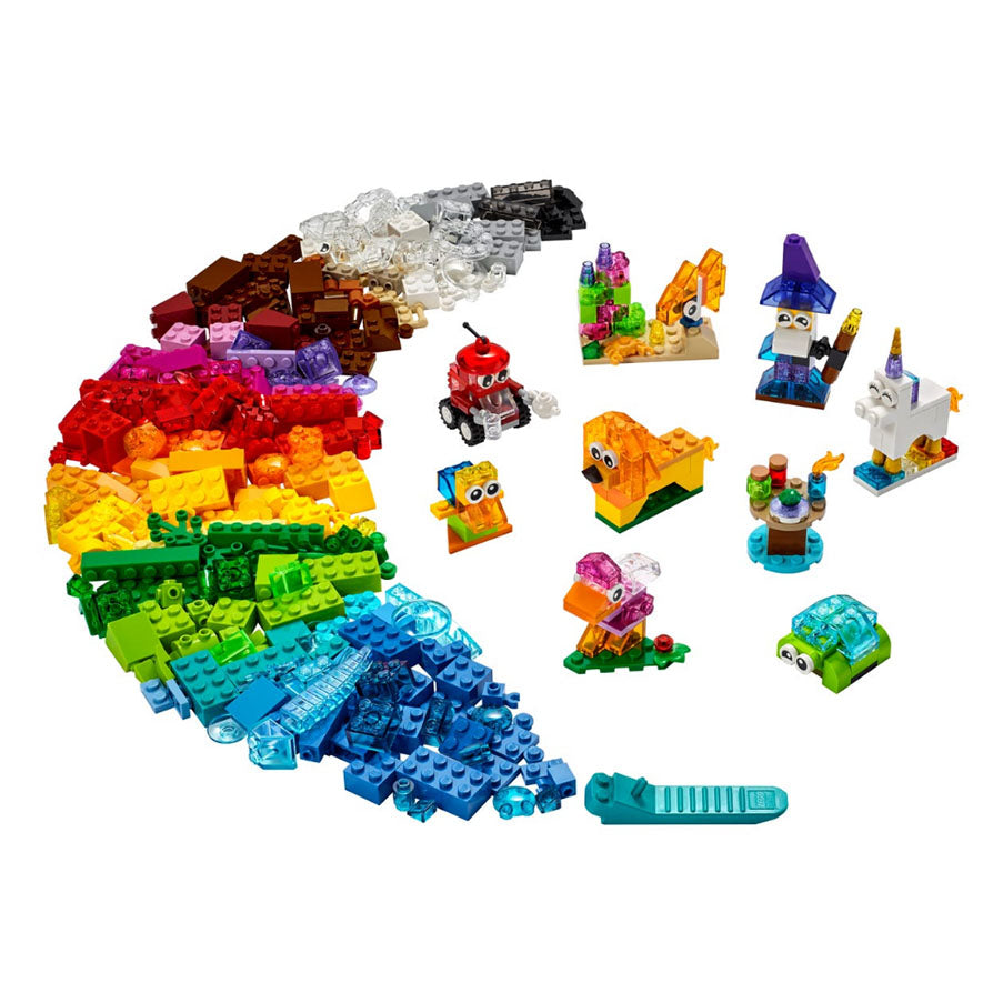 Творчески Прозрачни Тухлички Lego