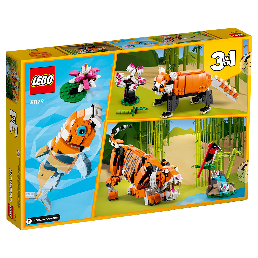 Fenséges Tigris Lego