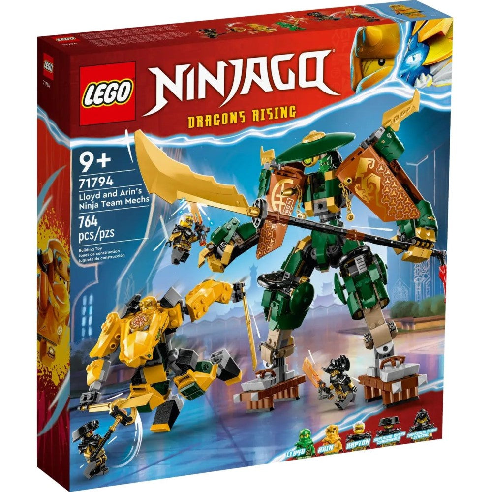 Lloyd és Arin nindzsa robotjai Lego