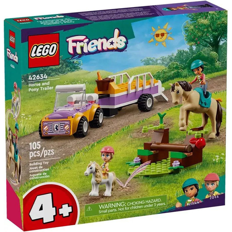 Lego Lovas és Póni Utánfutó