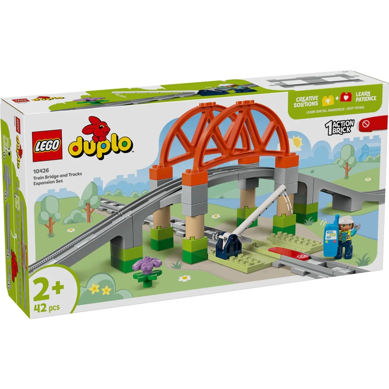 Комплект С Мост И Релси За Влак Lego