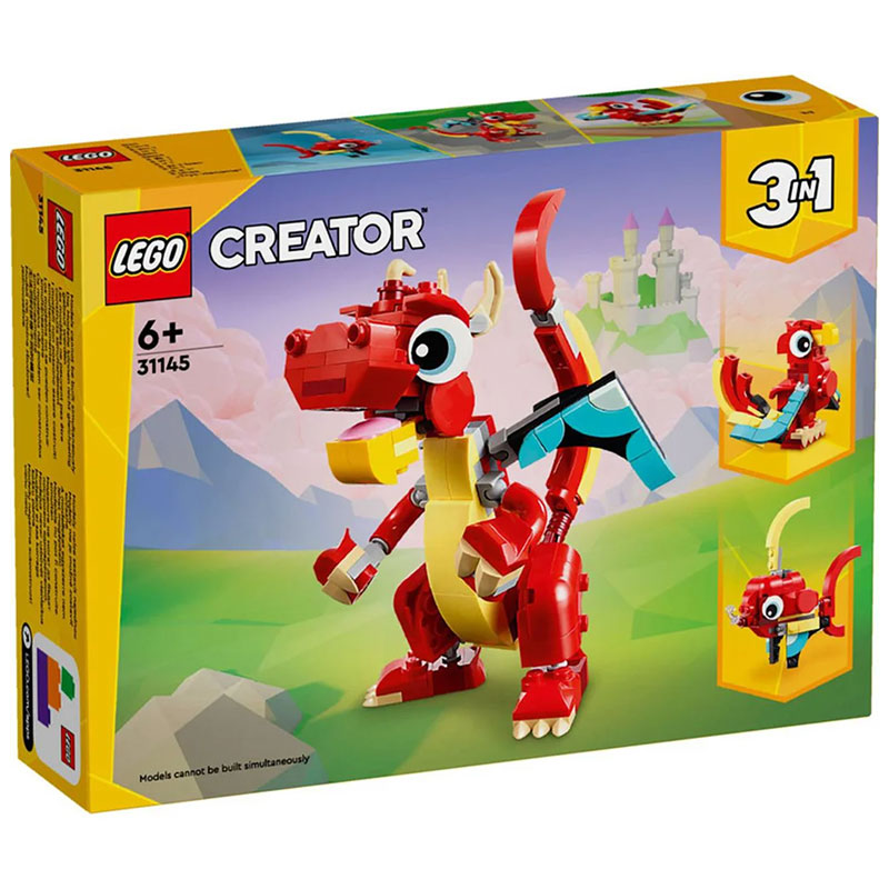 Vörös Sárkány Lego