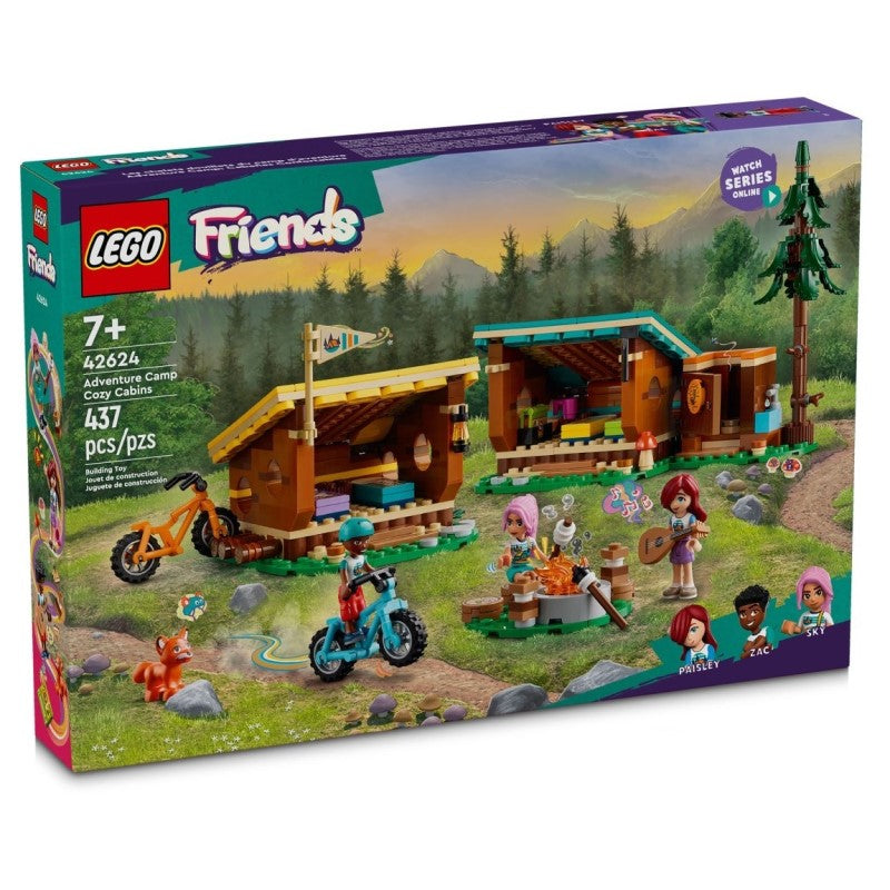 Лагер За Приключения Уютните Хижи Lego