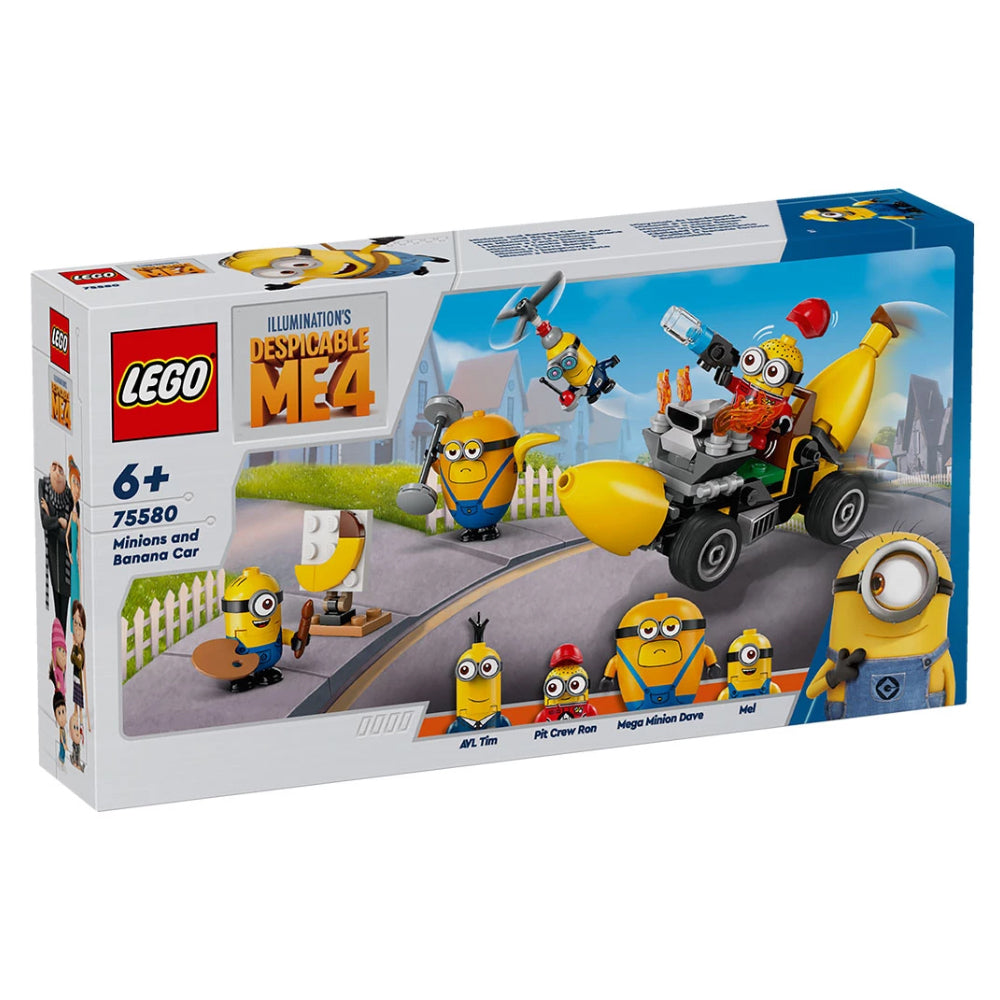 Minionok és Banánautó Lego