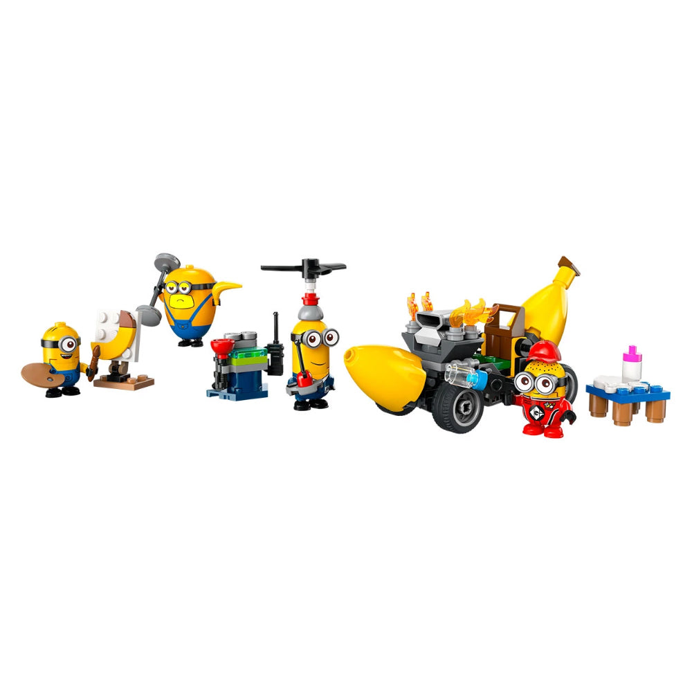 Minionok és Banánautó Lego