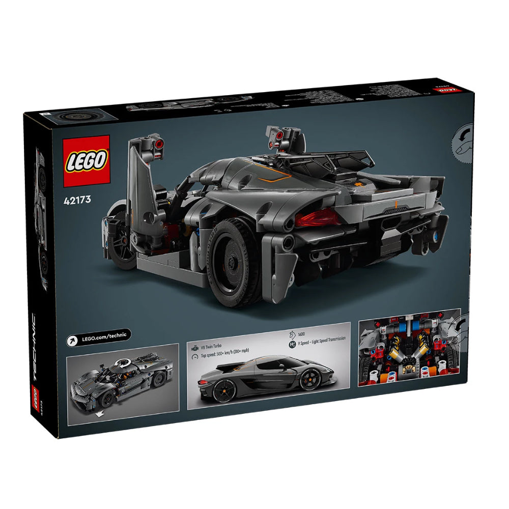 Сива Свръхкола Koenigsegg Jesko Absolut Lego