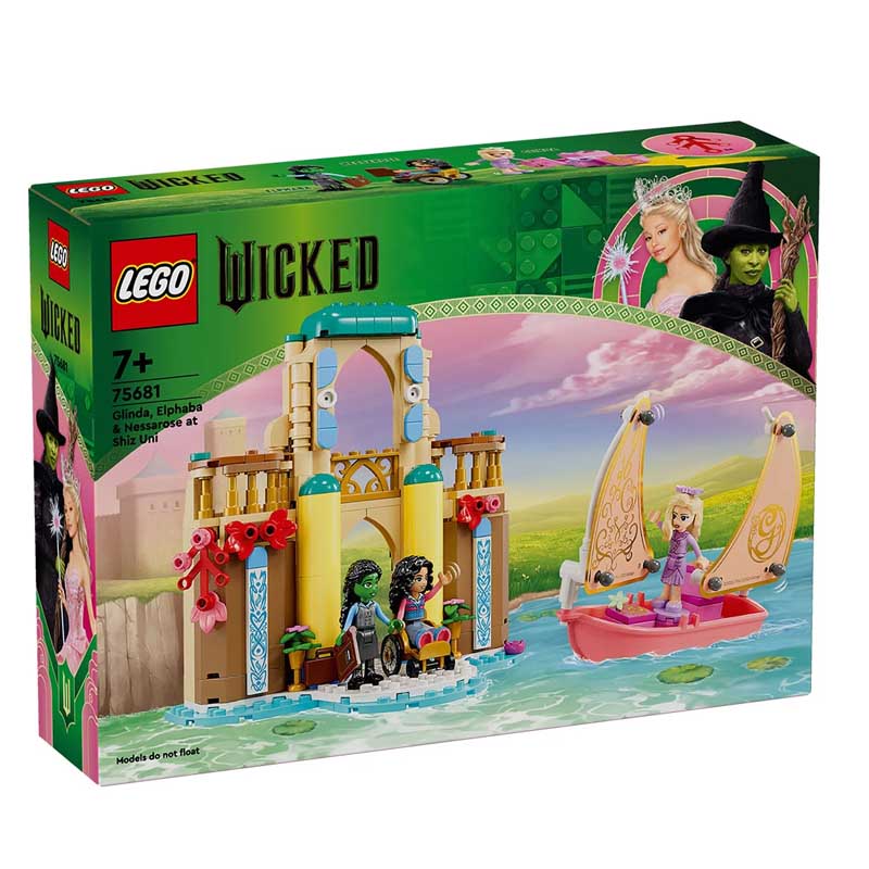 Glinda, Elphaba és Nessarose a Lego Egyetemen