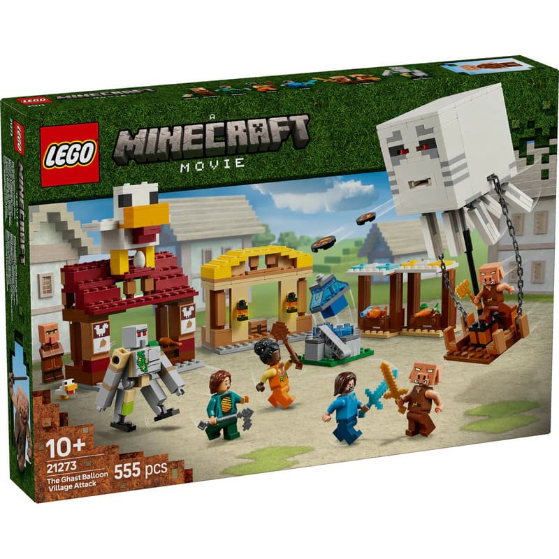 Támadás Tűzszellem Léghajóval a Lego Faluban