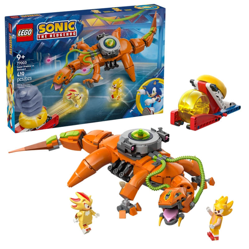 Super Shadow Срещу Biolizard Lego