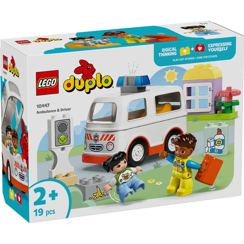 Lego Mentőautó és Sofőr