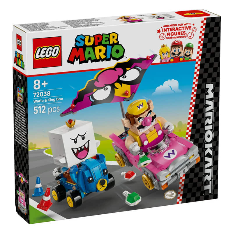Wario И King Boo Lego