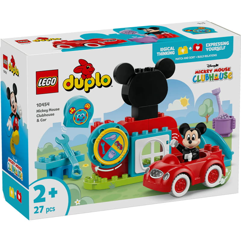 Mickey egér klubja és autója Lego