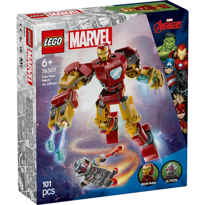 A Vasember Robot Az Ultron Ellen Lego