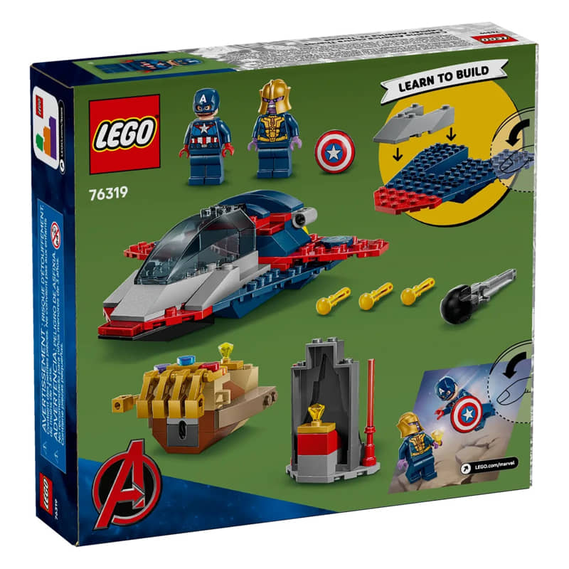 Amerika Kapitány vs. Thanos Lego