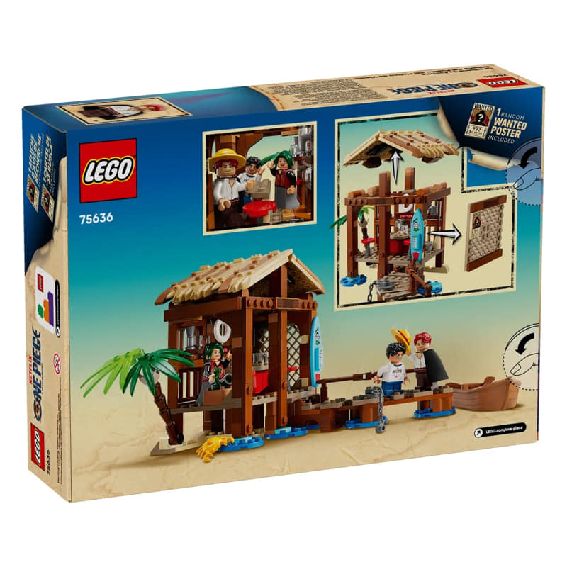 Szélmalom falu kunyhó Lego