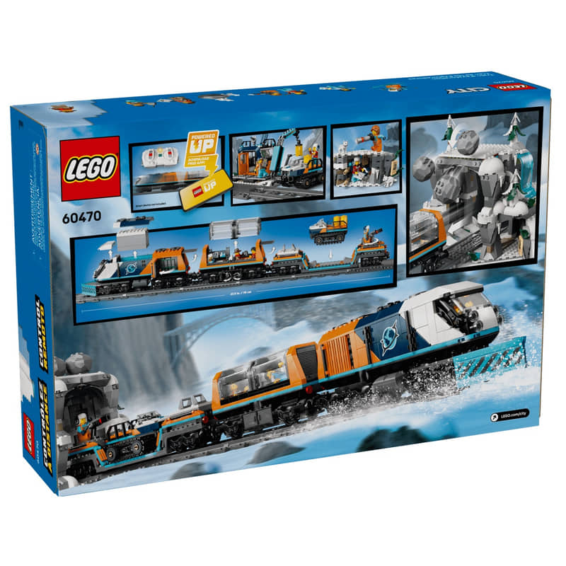 Полярен Експр. Влак За Арктически Изслед. Lego