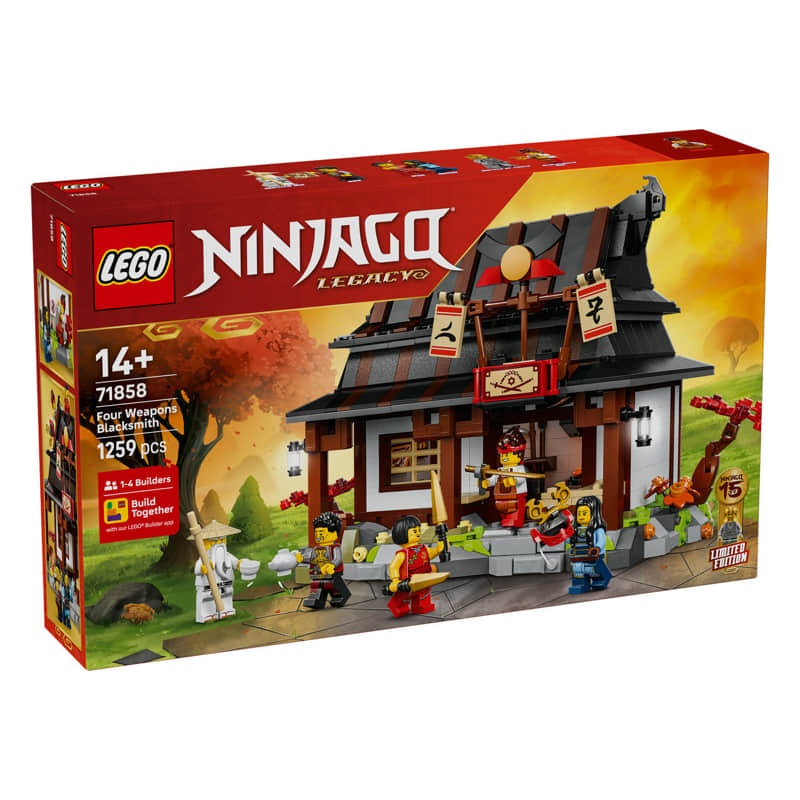 15 Та Годишнина Ковачница Четирите Оръжия Lego