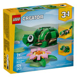 Костенурка С Цвят На Водна Лилия Lego