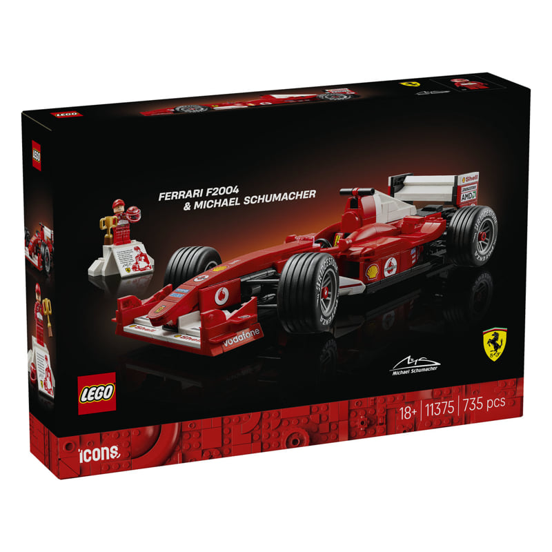 Ferrari F2004 И Michael Schumacher Lego