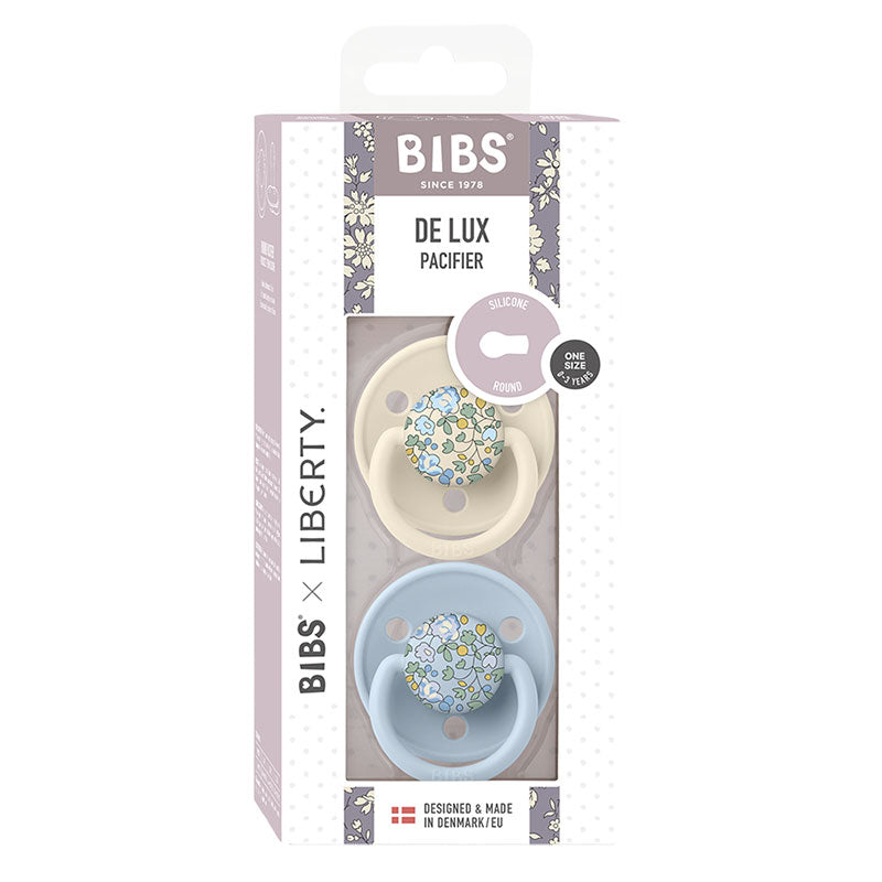 Биберони Liberty Delux Eloise Baby Blue 0 3г Bibs
