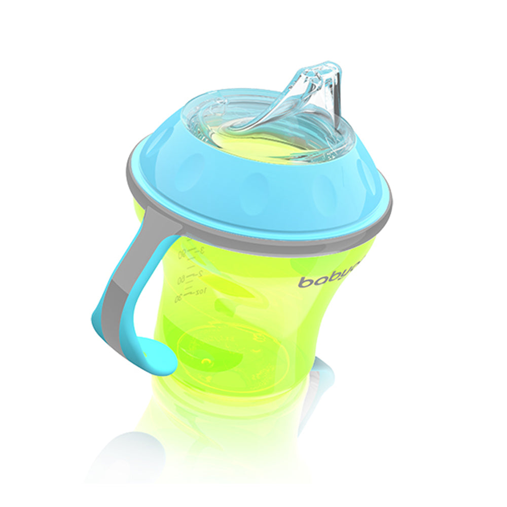 Babyono cseppmentes itatópohár puha szívókával, természetes, 180 ml