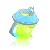 Babyono cseppmentes itatópohár puha szívókával, természetes, 180 ml