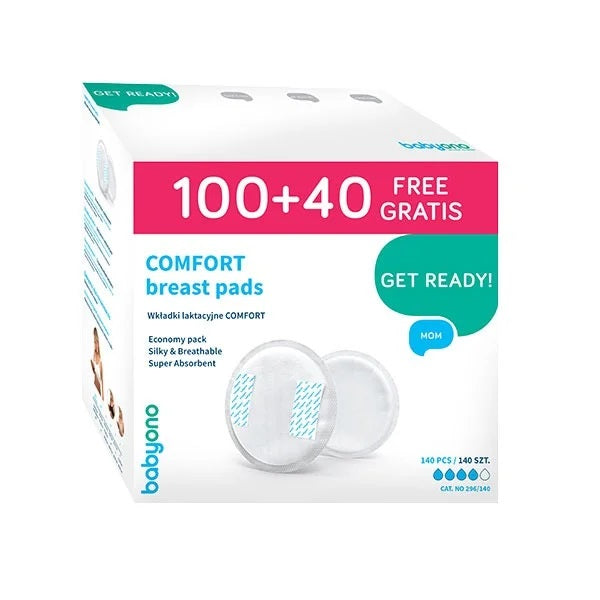Comprese absorbante Comfort pentru alăptare 100 buc.