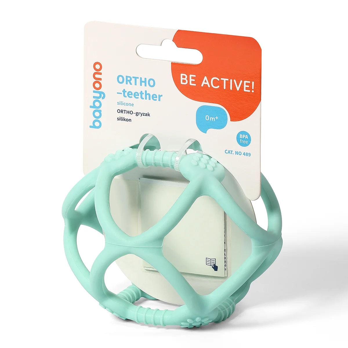 01 Гризалка Ortho Синя Babyono