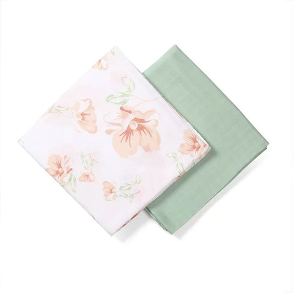 03 Пелена Бамбук 120 X 120 См 2 Броя Babyono
