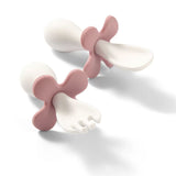 01 Babyono Ergonomikus Evőeszköz Készlet Gyermekeknek, Rózsaszín