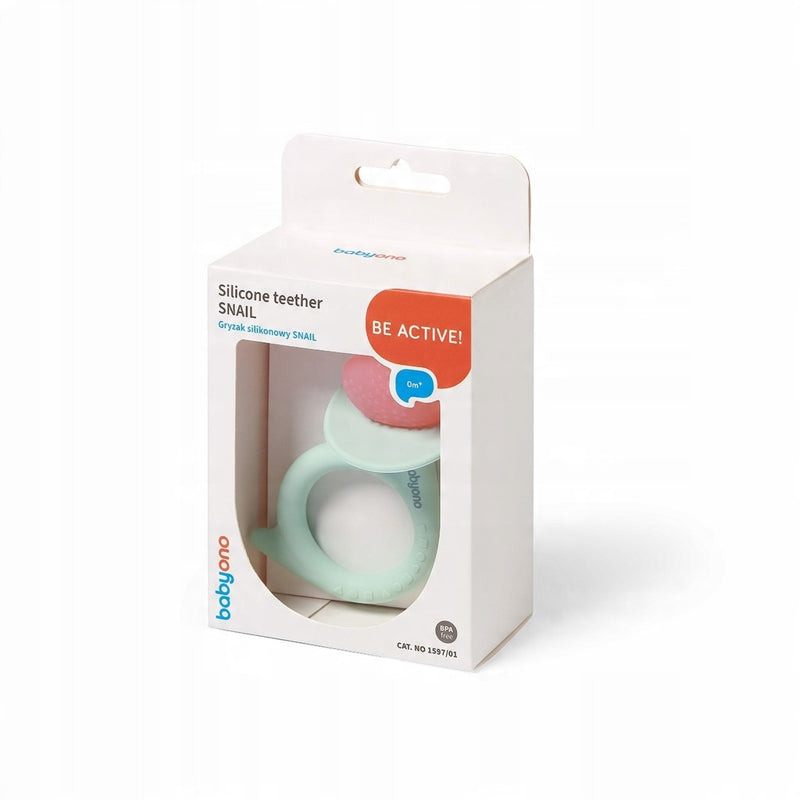 01 Силконова Гризалка Snail Babyono