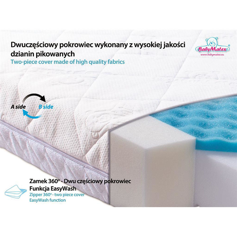 Матрак Carpathia Двулицев 10x70x140 Baby Matex