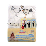 Kapucnis Törölköző Maxi Plus Birds 100 100 01 Baby Matex