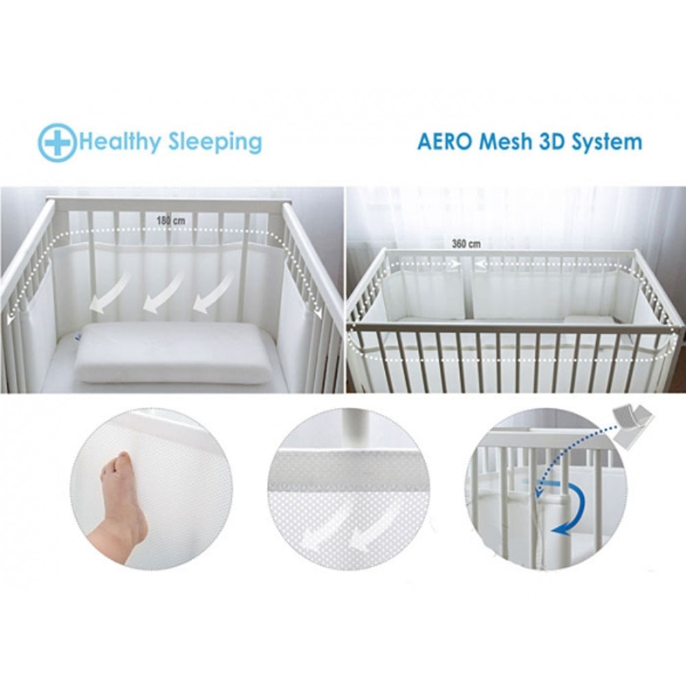 Обиколник Air Бял 360 Cm Baby Matex