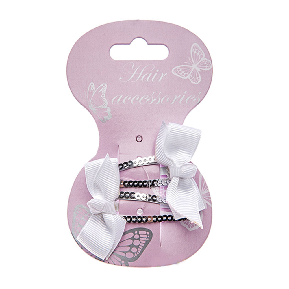 К Т Фиби С Панделка Пайети Бяла Coralico