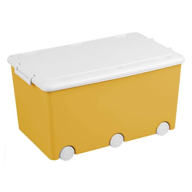 Pw001124 Кутия За Играчки Тъмно Жълт Tega Baby