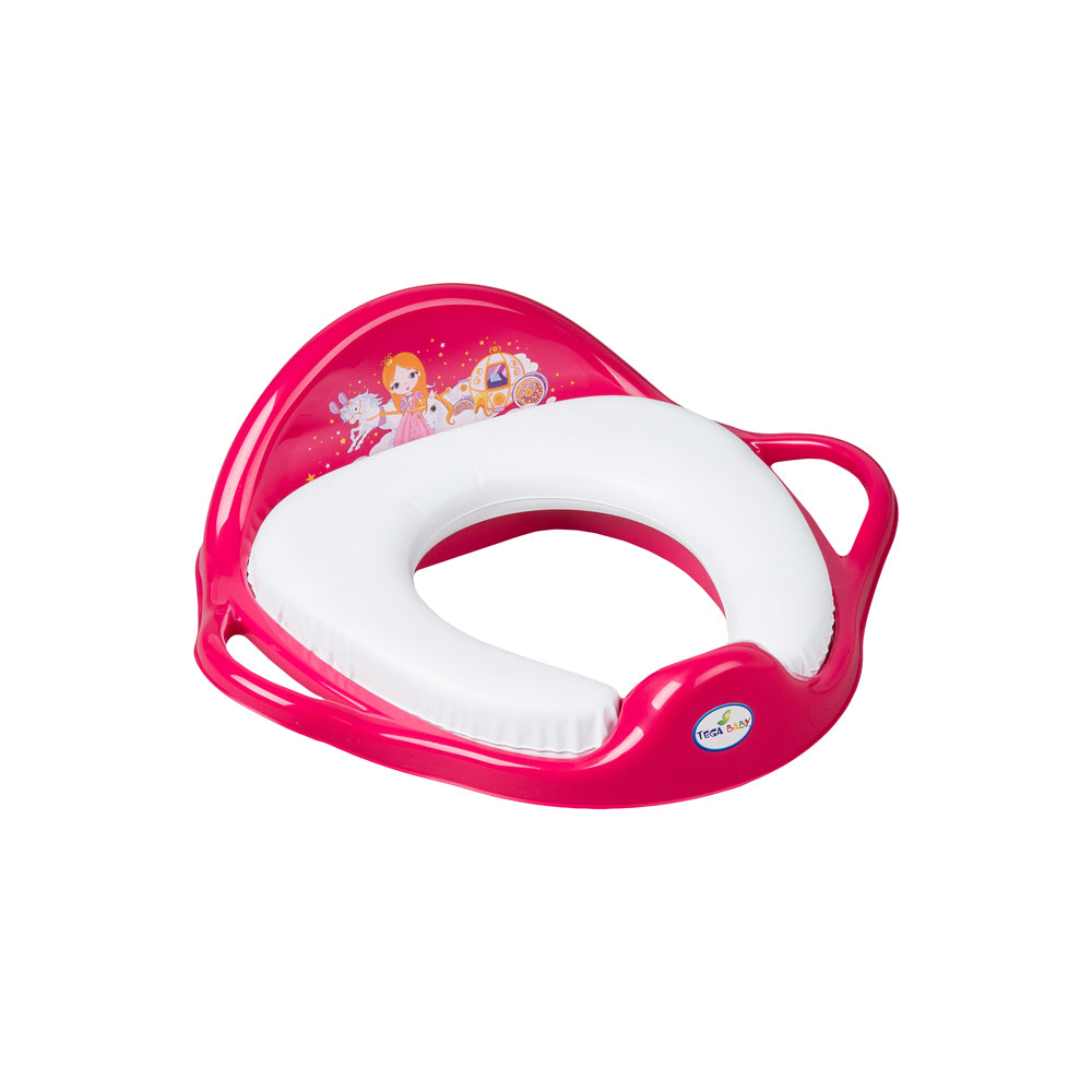 Lp020 Седалка За Wc Little Princess Розова Tega Baby