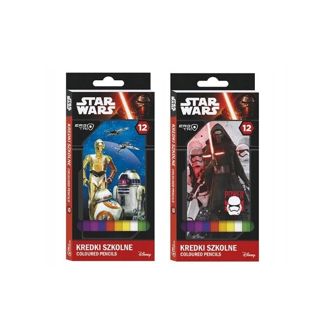 Моливи 12 Цвята Star Wars Epizod Vii 18 См St.majewski
