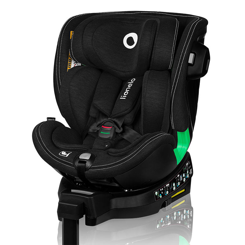 Lionelo Harmony I Size Black Carbon autósülés, 0-36 kg