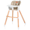 Lionelo Koen Beige Sand etetőszék
