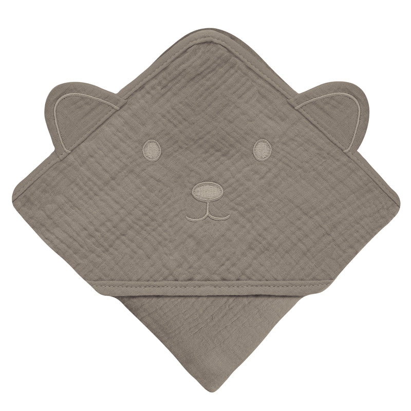 Бебешка Хавлия С Качулка 80x80 Beige Cappuccino Lionelo
