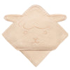 Бебешка Хавлия С Качулка 80x80 Beige Sand Lionelo