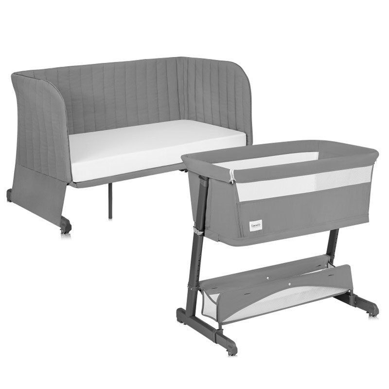 Thomi Plus Grey Concrete Lionelo 5in1 kiságy