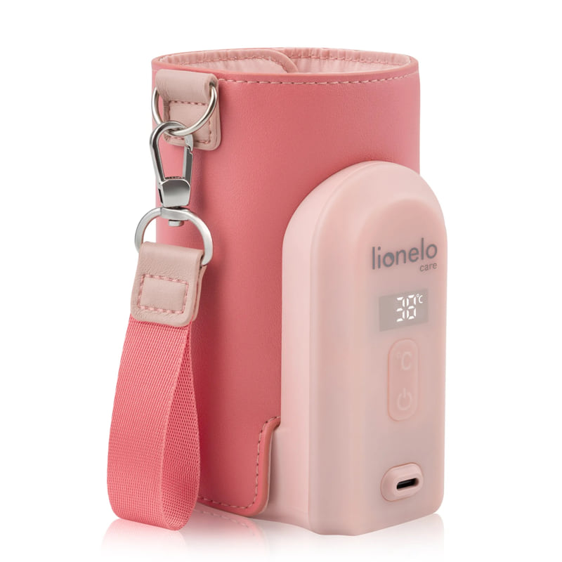 Lionelo Thermup Go Evo Coral Pink palackmelegítő