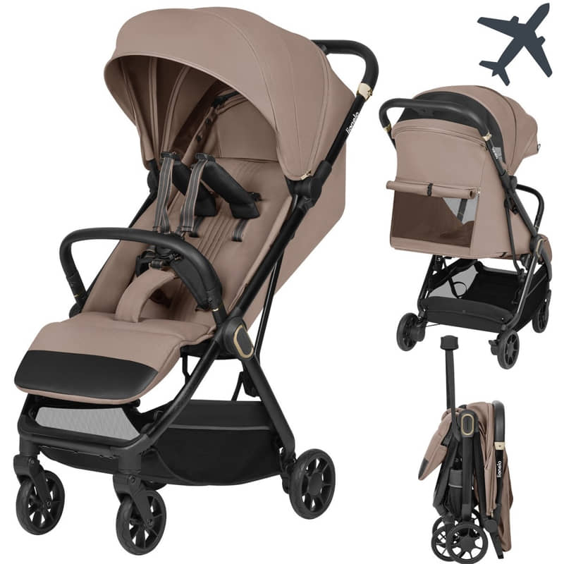 Lionelo Bess Beige Sand Babakocsi