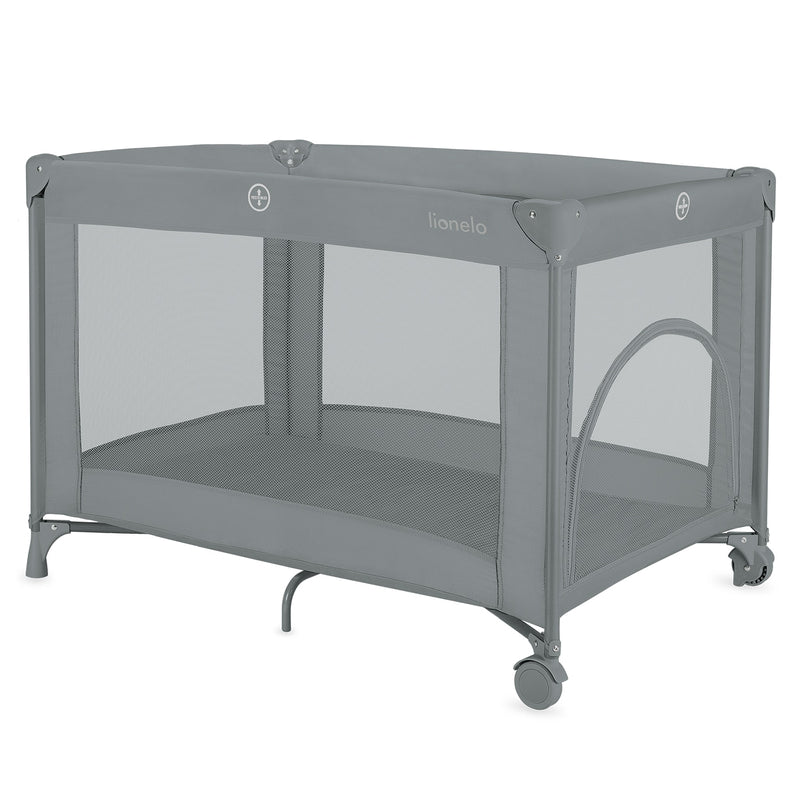 Бебешка Кошара Amelie 2в1 Grey Concrete Lionelo