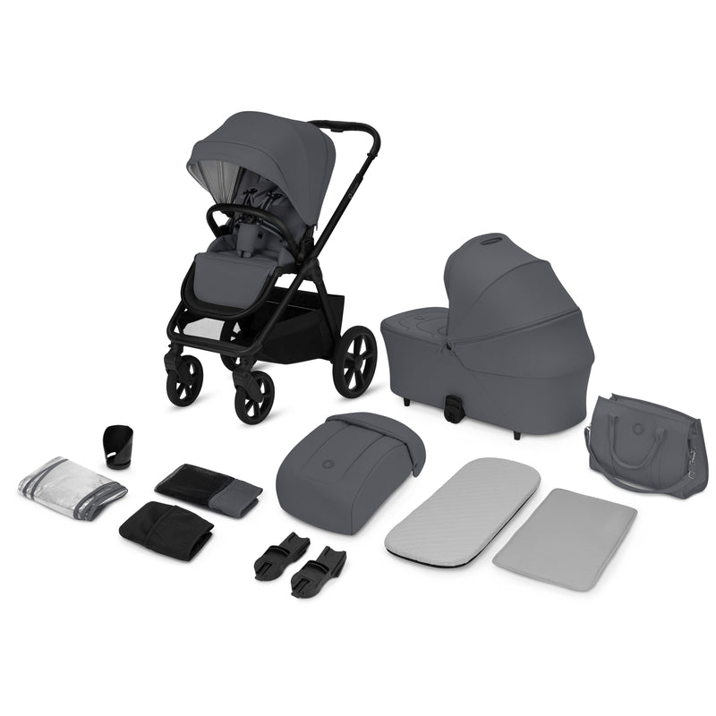 Бебешка Количка Carmine 2в1 Grey Stone Lionelo