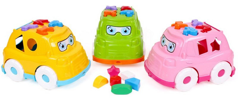 Автобус Сортер 26Х17Х16 3 Цвята Микс